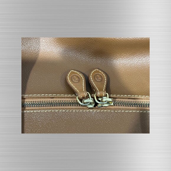 Trussardi Brown Leather Duffle Bag – Classic & Timeless - Picture 5 of 11